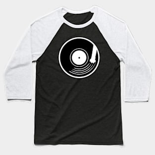 Vinyl record with cat claw Baseball T-Shirt